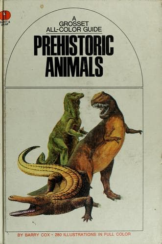 Tapa de Prehistoric animals.