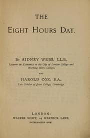 Tapa de The eight hours day