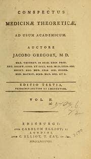 Tapa de Conspectus medicinae theoreticae