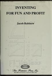 Tapa de Inventing for fun and profit