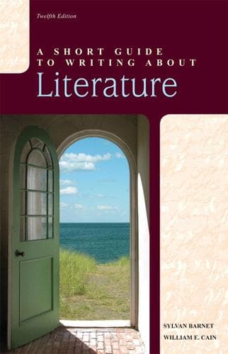 Tapa de A short guide to writing about literature