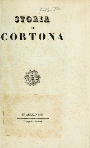 Tapa de Storia di Cortona