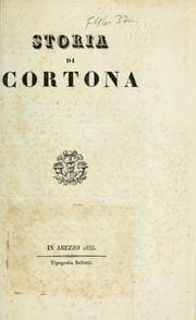 Tapa de Storia di Cortona