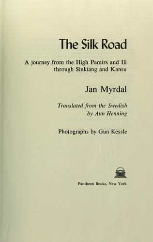 Tapa de The silk road