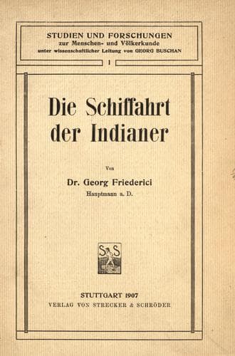 Tapa de Die schiffahrt der Indianer