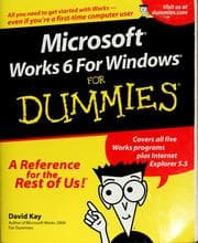 Tapa de Microsoft Works 6 for Windows for dummies