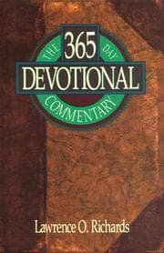 Tapa de The 365 day devotional commentary