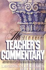 Tapa de The teacher's commentary