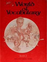 Tapa de World of vocabulary, book 2