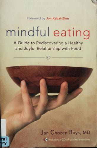 Tapa de Mindful eating