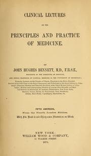 Tapa de Clinical lectures on the principles and practice of medicine