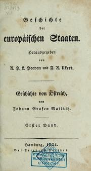 Tapa de Geschichte des östreichischen Kaiserstaates