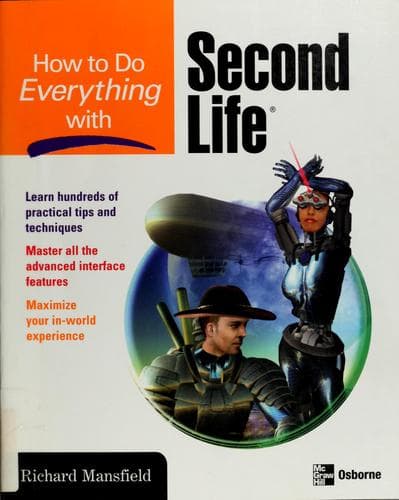 Tapa de How to do everything with Second Life