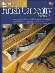 Tapa de Ortho's all about finish carpentry basics