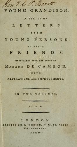 Tapa de Young Grandison