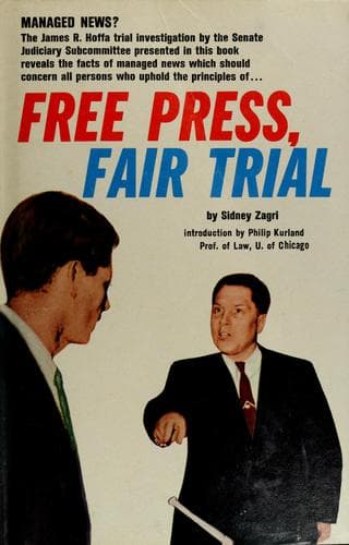 Tapa de Free press, fair trial
