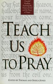 Tapa de Teach us to pray