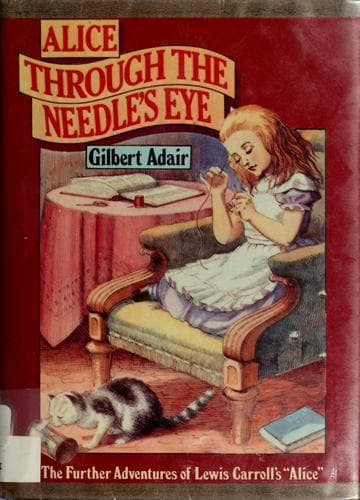 Tapa de Alice through the needle's eye