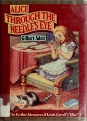 Tapa de Alice through the needle's eye