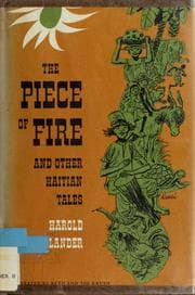 Tapa de The piece of fire, and other Haitian tales
