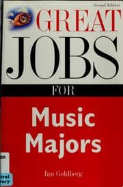 Tapa de Great Jobs for Music Majors