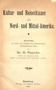 Tapa de Kultur- und reiseskizzen aus Nord- und Mittel-Amerika