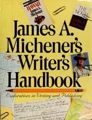 Tapa de James A. Michener's writer's handbook