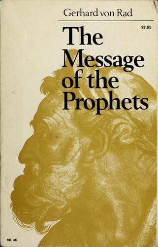 Tapa de Die Botschaft der Propheten