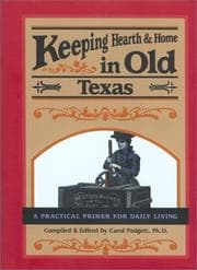 Tapa de Keeping Hearth & Home in Old Texas
