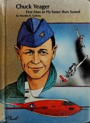 Tapa de Chuck Yeager, first man to fly faster than sound