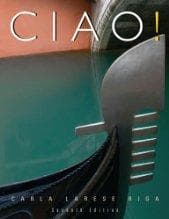 Tapa de Student Activities Manual for Riga/Lage's Ciao!