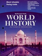 Tapa de Lesson Plans for "World History