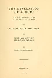 Tapa de The Revelation of S. John