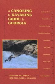 Tapa de A canoeing and kayaking guide to Georgia