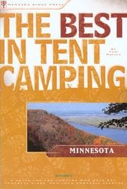 Tapa de The Best in Tent Camping: Minnesota