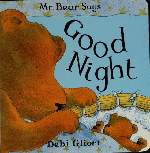 Tapa de Mr. Bear says good night