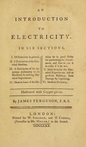Tapa de An introduction to electricity