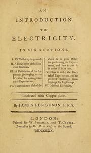 Tapa de An introduction to electricity