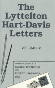 Tapa de The Lyttelton Hart-Davis Letters