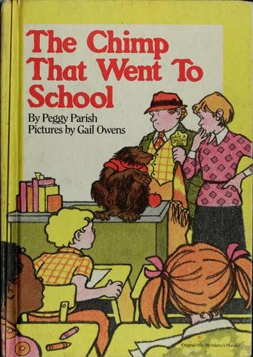 Tapa de The chimp that went to school
