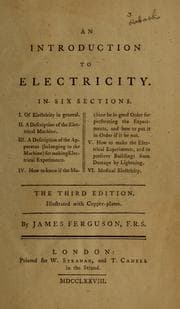Tapa de An introduction to electricity