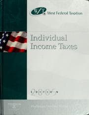 Tapa de West federal taxation, 2005
