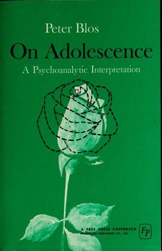 Tapa de On adolescence, a psychoanalytic interpretation