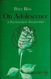 Tapa de On adolescence, a psychoanalytic interpretation
