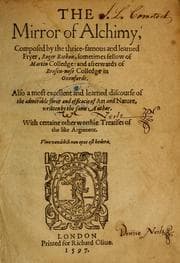 Tapa de The mirror of alchimy