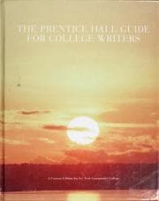 Tapa de The Prentice Hall essential guide for college writers