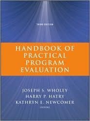 Tapa de Handbook of practical program evaluation