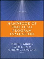 Tapa de Handbook of practical program evaluation