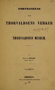Tapa de Fortegnelse over Thorvaldsens Vaerker i Thorvaldsens Museum