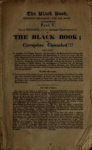 Tapa de The black book